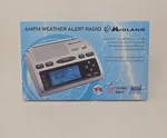 Midland WR-300 Am/fm Alert Weather Radio, Alarm Clock, Noaa Public Hazards. Fixed Price $34.19.