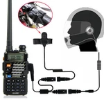 Motorcycle Openface Helmet Headset For Icom Radio IC-F15 IC-F33 IC-F43 IC-V8. Fixed Price $15.99.
