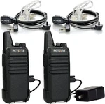 Retevis RT22 Walkie Talkies Two Way Radios For School/church&headsets 2PACK. Fixed Price $39.99.