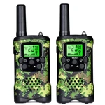 Inyyter Walkie Talkie Set Of 2, T48 Specified Low Power Transceiver, Green Camo. Fixed Price $39.99.