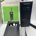 Vtg Realistic TRC-216 Citizens Band Transceiver Walkie Talkie Black 40 Channel. Fixed Price $43.87.