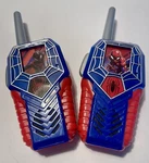 Spider Man Walkie Talkie Set Marvel Amazing Friends Battery Operated Red Blue. Fixed Price $12.34.