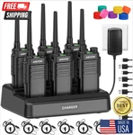 Walkie Talkie Long Range 100 Mile Two Way Radio Charge Waterproof 6 Pack Set. Fixed Price $72.98.