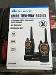 Midland GXT1000VP4 Gmrs Walkie Talkie 2-PACK + Headsets Charger. Fixed Price $79.95.