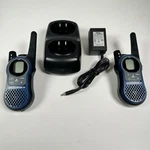 Motorola SX600TPR 14-MILES 22-CHANNELS Gmrs/frs Two-way Radios W/ Charger. Fixed Price $24.99.