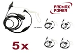 5X Ptt Acoustic Tube 2-WIRE Earpiece For Hytera Radios BD352 TD370 PD362 PD355LF. Fixed Price $92.00.