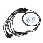 8 IN1 Usb Programming Cable Writing Cord For Motorola Icom Kenwood Baofeng Yaesu. Fixed Price $11.62.