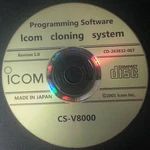 Icom CS-V8000 Revision 1.0 Programming Software For The IC-V8000. Fixed Price $25.99.