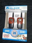 Midland X-talker T51VP3 28 Mile Range Two Way Radios. Fixed Price $30.00.