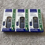 Vtg Motorola Talkabout Plus Two-way Radio Nib Frs Lcd 14 Ch 2-MI Range Lot Of 3. Fixed Price $69.95.