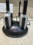 Cobra Micro GA-CF4 Handheld Walkie Talkie Set With Desktop Charger 2 Pack. Fixed Price $50.00.