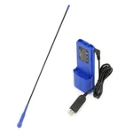 Baofeng UV-5R Rugged V3 RH-5R/V2 Usb Charger Xl Battery Extended Range Antenna. Fixed Price $45.05.