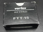 Vertex FTT-15 Keypad Clavier Avec Joint En Caoutchouc Pour Radio VX10 Vhf Fm. Fixed Price $44.06.