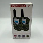 T-388 Walkie Talkie Kids 22 Channel Way Radio Green Camo Set Pack 6+ New. Fixed Price $20.00.