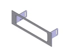 Havis C-EB25-MRD-1P 1-PIECE Bracket, 2.5" Mounting Space, Fits Motorola Radius +. Fixed Price $33.00.