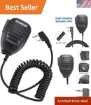 BF-S112 Two Way Radio Speaker With 3.5MM Jack Hands-free Communication. Fixed Price $13.99.
