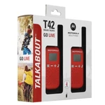 Motorola Talkabout T42 Walkie-talkie 2-PACK PMR446 Radios 16 Channels 4KM Red. Fixed Price $283.28.