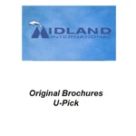 Original Midland Dealer Brochures U-pick. Fixed Price $10.99.