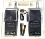 Vtg. Silver Star #WE-910 Stransistor Superheterodyne Transceiver Walkie-talkie. Fixed Price $48.00.