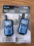 Milink Two Way Radio Ptt Walkie-talkies 22 Channels Up To 16M Range Gmrs Frs. Fixed Price $16.00.