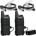 2PACK Retevis RT22 Frs Walkie Talkies Long Range Two Way Radios For Hiking & Mic. Fixed Price $39.99.