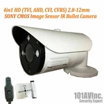 1080P Security Varifocal Bullet Camera 2.8MM-12MM Tvi Cvi Ahd Cvbs Analog. Fixed Price $68.40.