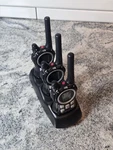 Motorola MR350TPR Two-way Radio Walkie Talkie Triple Pack Black Frs Gmrs Charger. Fixed Price $29.65.