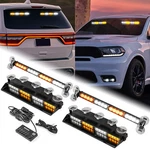64 Led Amber/white Windshield Dash Strobe Light Bar Car Truck Warning Flash Lamp. Fixed Price $78.95.