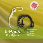 5XACOUSTIC Tube Ptt Earpiece (2-WIRE) For Hytera Radio PD355 PD360 PD365LF BD352. Fixed Price $108.00.