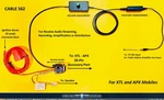 Cable 562 Motorola Xtl And Apx Mobiles Recording Adaptor Streaming Audio Pa. Fixed Price $99.95.