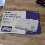 Radio Shack 2-CHANNEL Fm Wireless Intercom System 43-486 White Open Box Unused. Fixed Price $32.95.