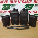 Lot Of 2- Tekk Uhf Fm Transceiver Radios XU-1000E W/bttrs & Antns Used. Fixed Price $33.15.