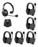 Saramonic WITALK5 WT6D Full-duplex 6-PERSON Wireless Intercom Headset System. Fixed Price $968.78.