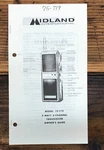 Midland 75-719 Cb Transceiver User / Owner Manual *original*. Fixed Price $19.97.