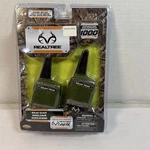 " Nip Realtree Walkie Talkies Great Gift Item . Belt Clip Included 1000 Yard. Fixed Price $14.99.