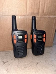 (set Of 2) Cobra ACXT145 Walkie Talkies Rechargeable (no Batteries Included). Fixed Price $23.99.