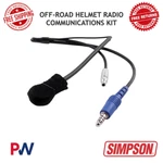 Simpson Racing Off Road Helmet Radio Communications Kit #HK-OFSP-35. Fixed Price $161.06.