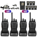 Tid TD-V2 Walkie Talkies W/ Earpiece 8-PACK Rechargeable 2-WAY Radios Long Range. Fixed Price $109.18.