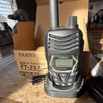 Yaesu FT-257 Uhf Fm Mono Band Ham Radio Transceiver Black W/ Charger. Fixed Price $200.00.