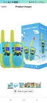 Obuby WT1-3 Two-way Radio Walkie Talkies For Kid Gift Toy. Fixed Price $25.00.