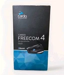 Cardo Freecom 4 Duo Bluetooth Intercom Headsets From The Makers Scala Rider. Fixed Price $299.00.