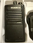 Tekk-radio X-700U Uhf Portable Two-way 2-WAY Channels W/adapter. Fixed Price $47.49.