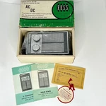 Vintage Ross The Cadet RE-141 Am 12 Transistor Portable Radio Ac Dc Original Box. Fixed Price $59.97.