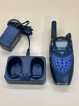 One Cobra PX655 Pro Business Walkie-talkie 2W Frs Radio Dual Charger. B& Blue.. Fixed Price $19.83.