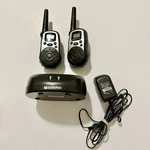 Audiovox GMRS1072CH Walkie Talkies Set Charger Belt Clips Mile Radius Works. Fixed Price $19.99.