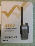 Retevis FA9137A RT87 Two-way Radio Walkie Talkie Black. Fixed Price $40.00.