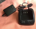 Original BC-160 Rapid Battery Desktop Charger +icom BC-145SA. Fixed Price $19.00.