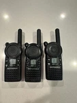 (lot Of 3) Motorola CLS1110 Uhf 1W 1-CHANNEL 2-WAY Radio Walkie Talkies. Fixed Price $50.00.