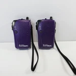 Cobra Microtalk FRS-100 Purple Portable 2 Way Radio Walkie Talkie Set Of. Fixed Price $15.91.