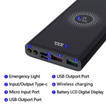 Usb Wireless Power Bank Backup Fast Portable Charger External Battery 9000000MAH. Fixed Price $19.99.